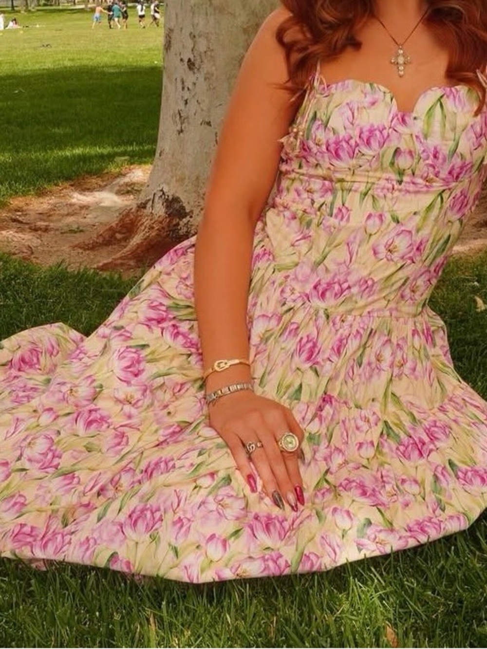 En Saison Arya Floral Midi Dress - Picture 8 of 9